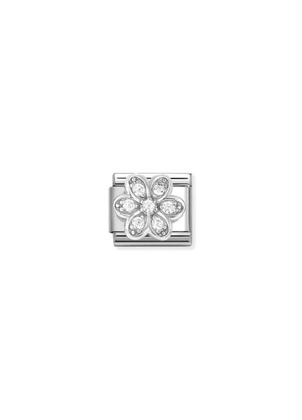 NOMINATION SYMBOL daisy med zirkonia 330322/06