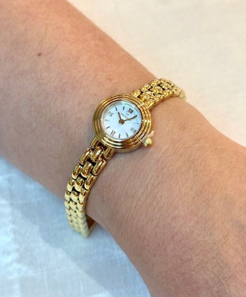 Antique Gullfarget / Hvit 19mm